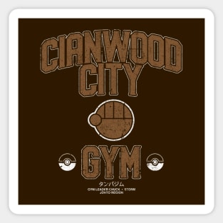 Cianwood City Gym Sticker